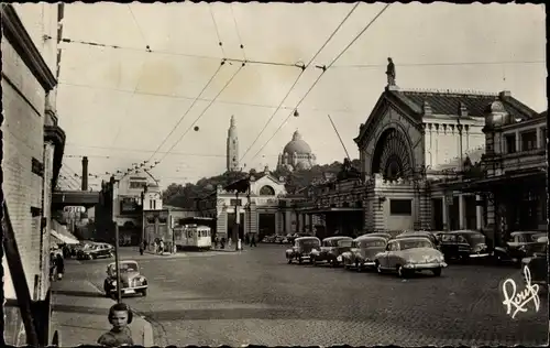 Ak Liège Lüttich Wallonien, Gare des Guillemins