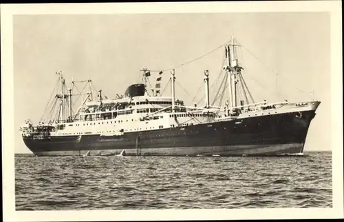 Ak Dampfer Caledonien, Tahitien, Messageries Maritimes