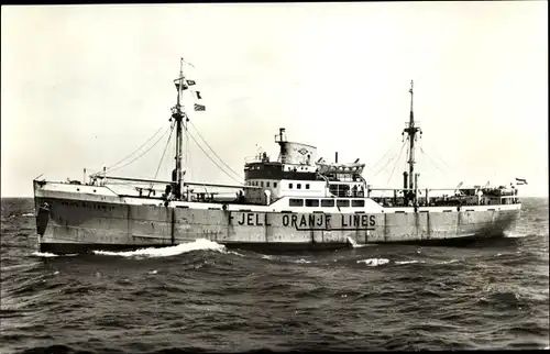 Ak Dampfer MS Prins Willem IV, Oranje Lijn