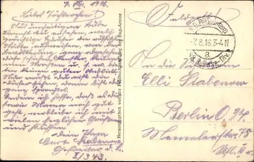 Ak Pinsk Weißrussland, Straßenpartie im Ort