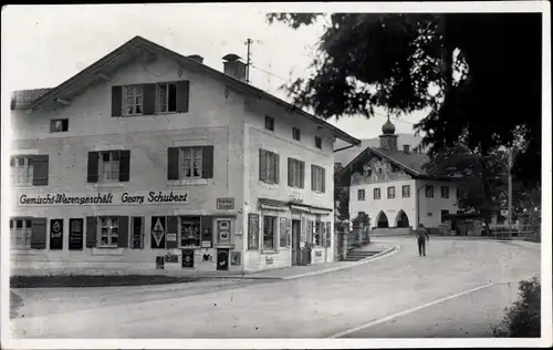 Foto Ak Gemischtwarenhandlung und Foto-Haus Georg Schubert