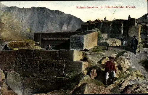 Ak Ollantaytambo Peru, Ruinas Incaicas