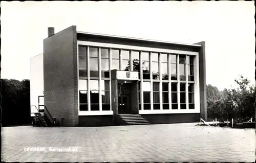 Ak Sevenum Limburg Niederlande, Gemeentehuis