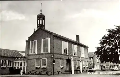 Ak Kapelle Zeeland Niederlande, Gemeentehuis