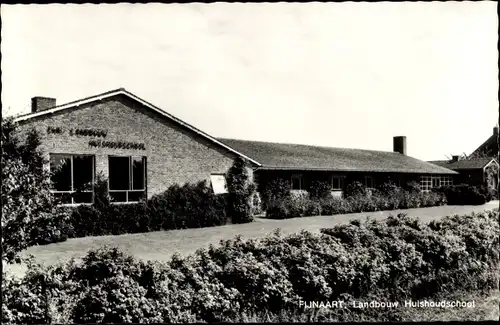 Ak Fijnaart Moerdijk Nordbrabant Niederlande, Landbouw Huishoudschool