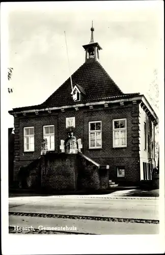 Ak Heesch Nordbrabant Niederlande, Gemeentehuis