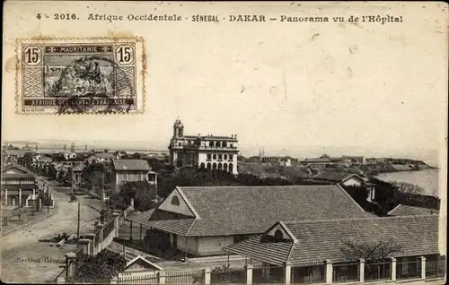 Ak Dakar Senegal, Panorama vu de l'Hopital