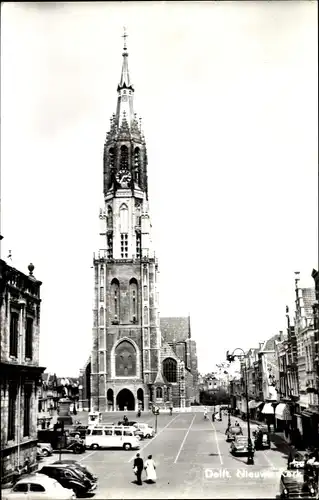 Ak Delft Südholland Niederlande, Nieuwe Kerk