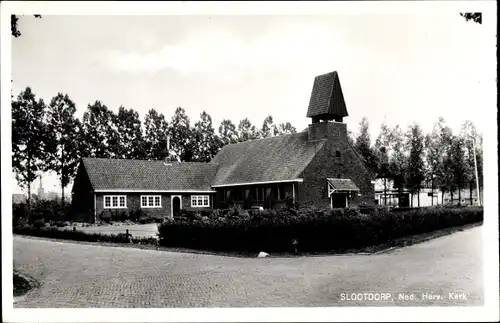 Ak Slootdorp Nordholland, Ned. Herv. Kerk