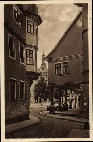 Ak Arnstadt in Thüringen, Blick nach dem Rathaus u. d. Galerie