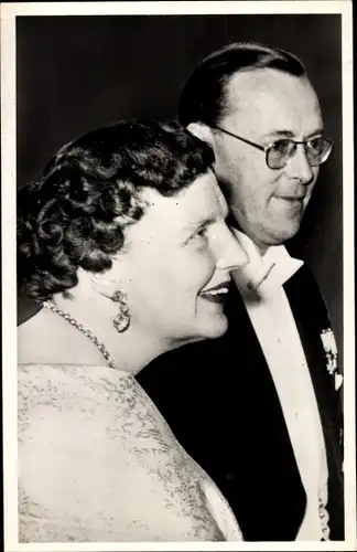 Ak Königin Juliana der Niederlande, Prinz Bernhard, Utrecht 1956