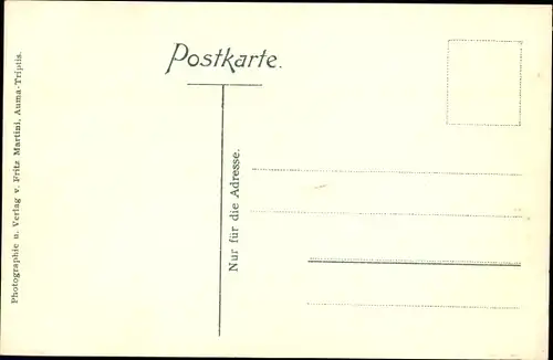 Ak Triptis in Thüringen, Bahnhofstraße