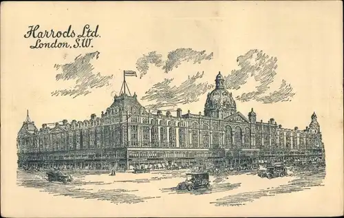 Künstler Ak London City, Harrods Ltd.