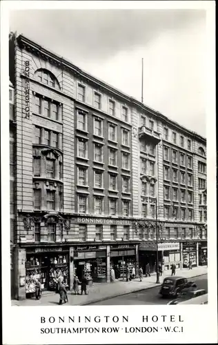 Ak London City, Bonnington Hotel, Southampton Row