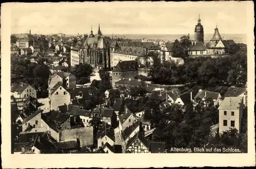Ak Altenburg in Thüringen, Blick auf das Schloss