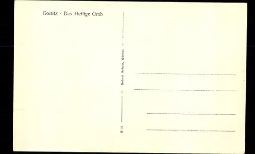 Ak Görlitz in der Lausitz, Das Heilige Grab