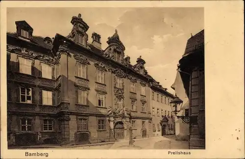 Ak Bamberg in Oberfranken, Prellshaus