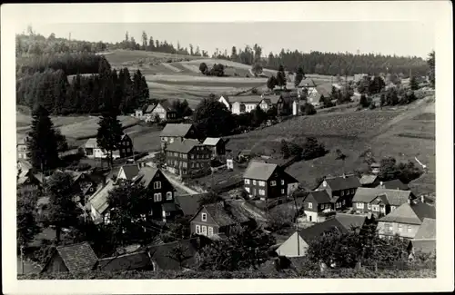 Ak Vesser Suhl in Thüringen, Blick über die Dächer