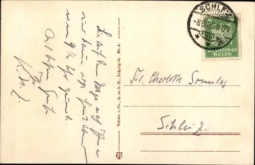 Ak Neustadt an der Orla, Rathaus