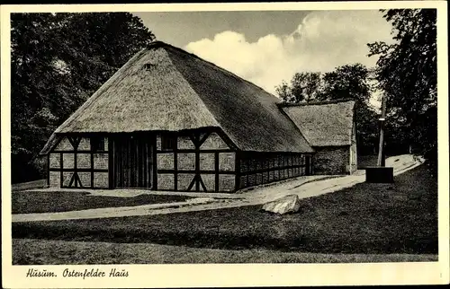 Ak Husum in Nordfriesland, Ostenfelder Haus