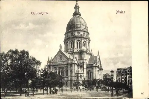 Ak Mainz am Rhein, Christuskirche