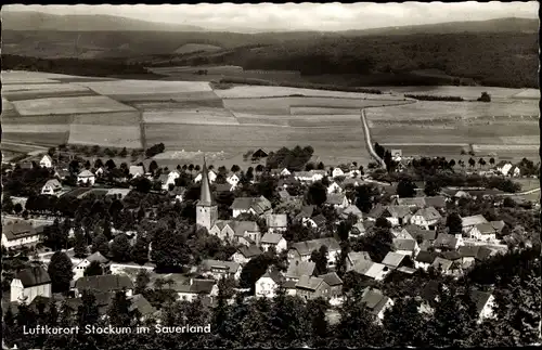 Ak Stockum Sundern im Sauerland, Panorama