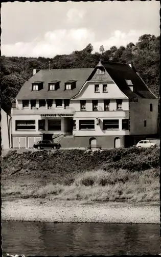 Ak Löf Loef an der Mosel, Gasthaus-Pension Lellmann