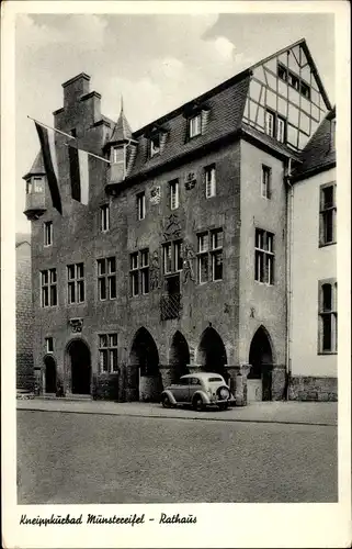 Ak Bad Münstereifel in Nordrhein Westfalen, Rathaus