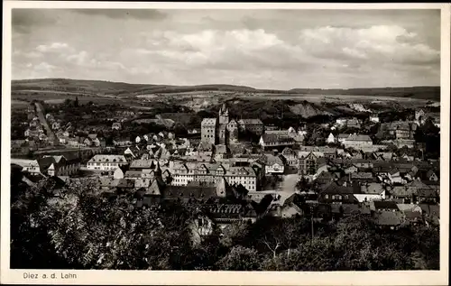 Ak Diez an der Lahn, Panorama