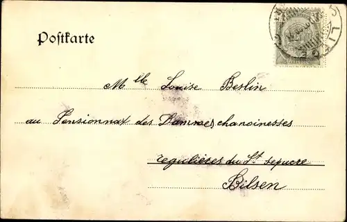 Ak Stuttgart in Württemberg, Schlosspark