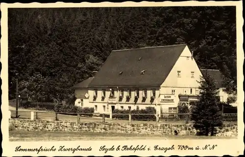 Ak Seyde Hermsdorf im Erzgebirge, Sommerfrische Zwergbaude