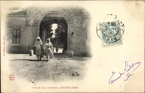 Ak Sidi Bel Abbes Algerien, Porte de Daya