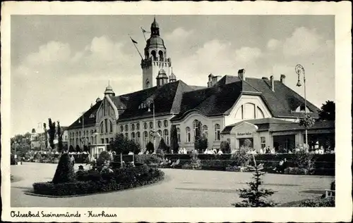 Ak Świnoujście Swinemünde Pommern, Kurhaus
