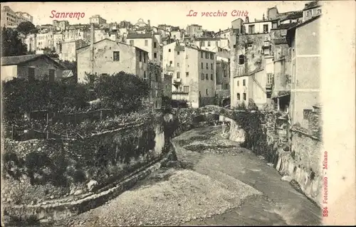 Ak San Remo Ligurien, La vecchia Citta