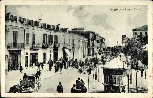 Ak Foggia Puglia, Piazza Lanza
