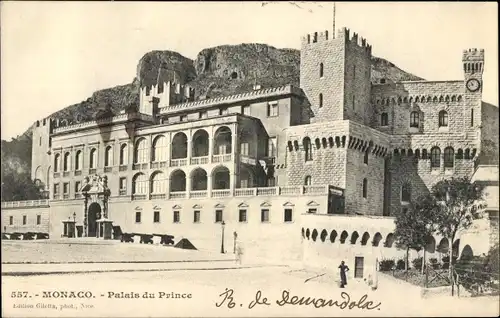 Ak Monaco, Palais du Prince