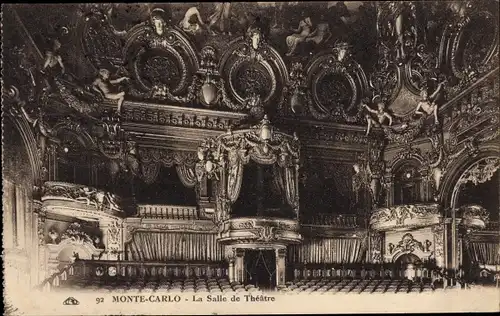 Ak Monte Carlo Monaco, La Salle de Theatre