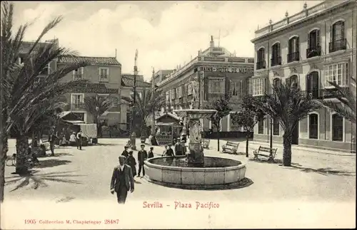 Ak Sevilla Andalusien, Plaza Pacifico