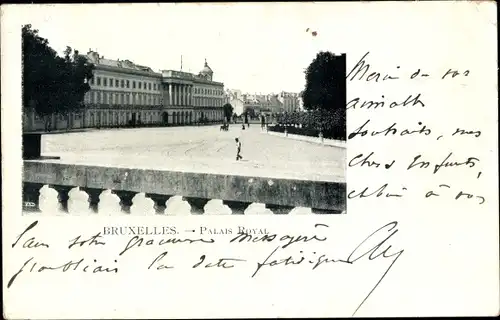 Ak Bruxelles Brüssel, Palais Royal