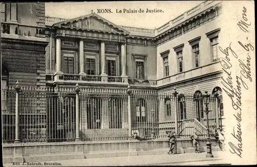 Ak Mons Wallonien Hennegau, Le palais de Justice