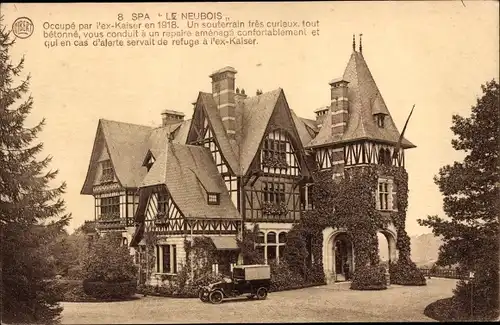 Ak Spa Wallonien Lüttich, Le Neubois