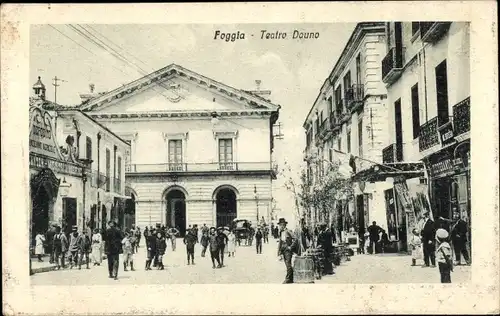 Ak Foggia Puglia, Teatro Dauno