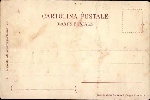 Litho Venezia Italien, Festa del Redentore, la notte all' isofa della Giudecca