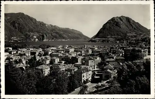 Ak Lugano Kanton Tessin, Monte San Salvatore, Panorama