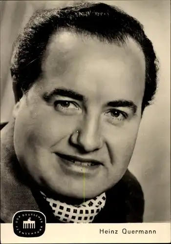 Ak Fernsehunterhalter Heinz Quermann, Portrait