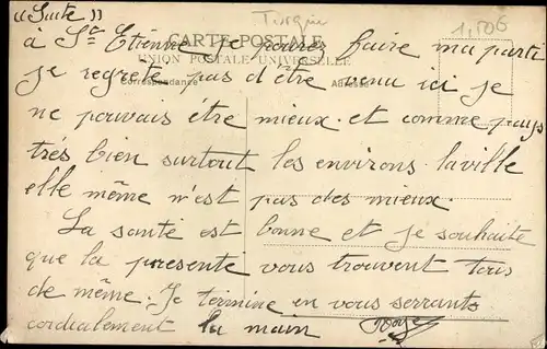 Ak Konstantinopel Istanbul Türkei, Dame turque, verschleierte Frau