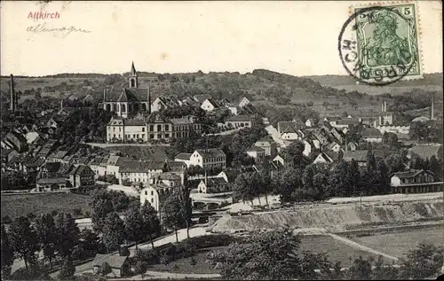 Ak Altkirch Elsass Haut Rhin, Panorama