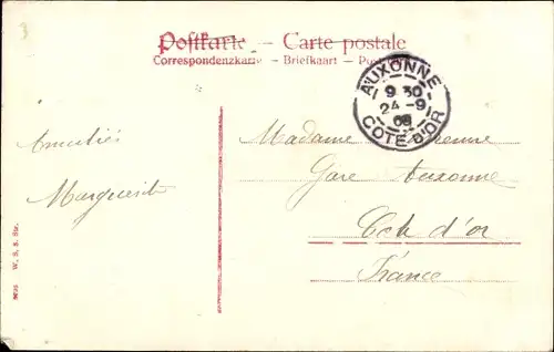 Ak Altkirch Elsass Haut Rhin, Panorama