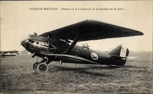 Ak Französisches Militärflugzeug, Aviation Militaire, Breguet