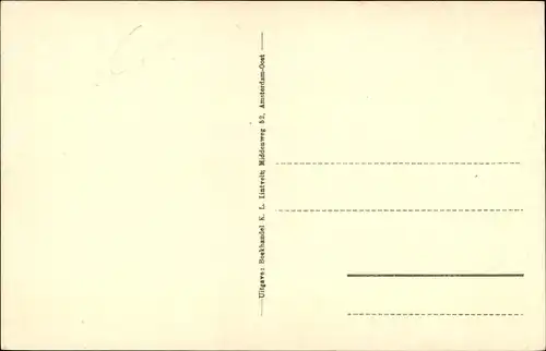 Ak Amsterdam Nordholland Niederlande, Middenweg